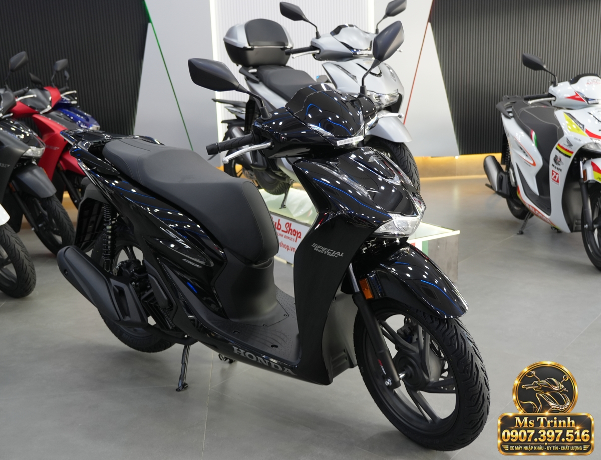 Honda SH150i Ý đen bóng 2027 tại Khánh Hòa - Sơn bóng lịch sự, tiện ích cho mỗi ngày