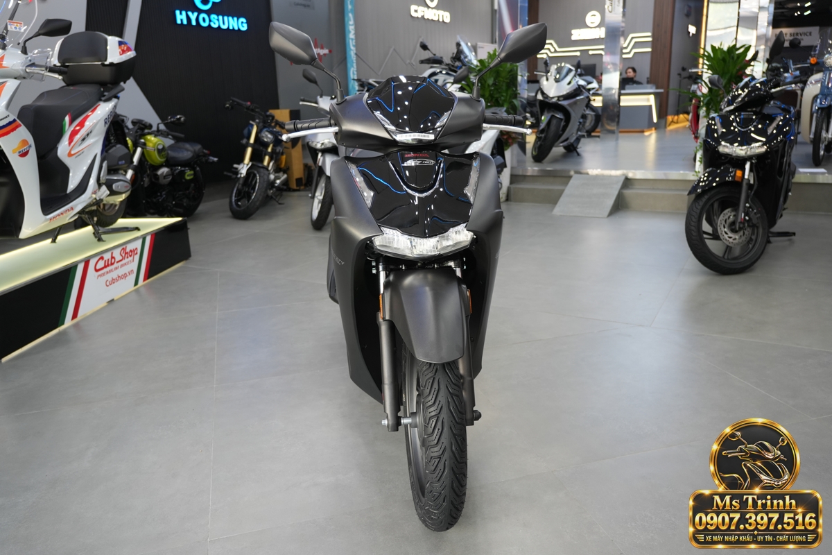 Honda SH150i Ý đen nhám 2027 tại Khánh Hòa sắc đen lịch lãm giá tốt, chính ngạch