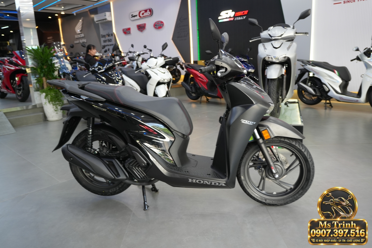 Honda SH150i Ý đen nhám 2027 tại Khánh Hòa sắc đen lịch lãm giá tốt, chính ngạch