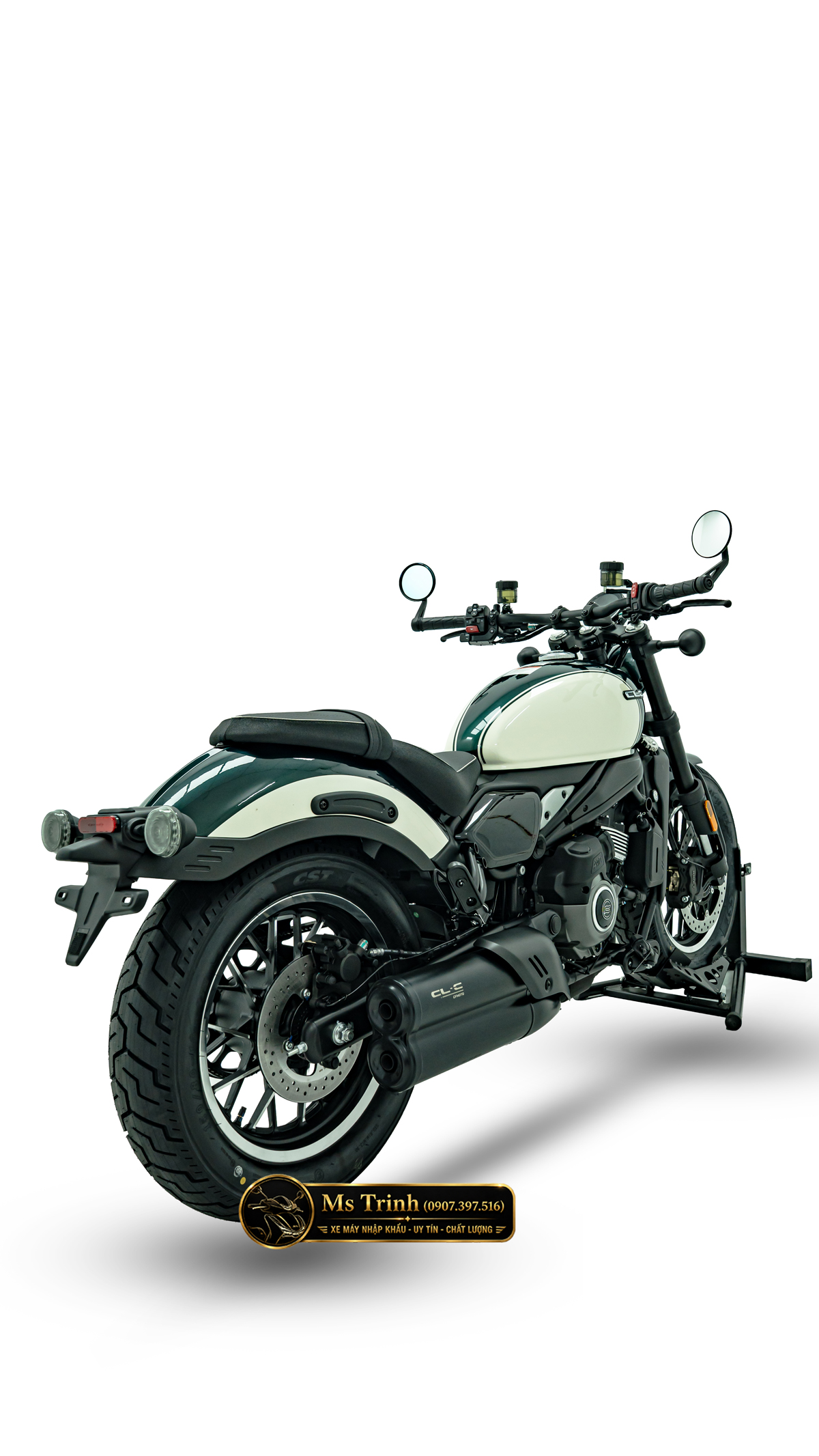 CFMOTO 450CL-C AMT Khánh Hòa Cruiser 449cc số tự động, giá 167 triệu