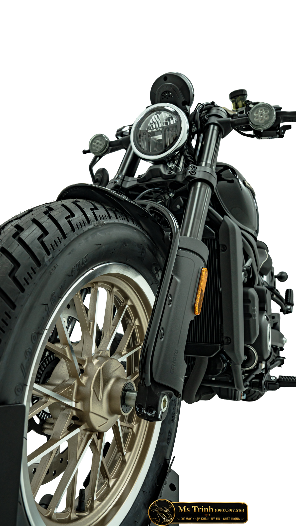 CFMOTO 450CL-C AMT Khánh Hòa Cruiser 449cc số tự động, giá 167 triệu