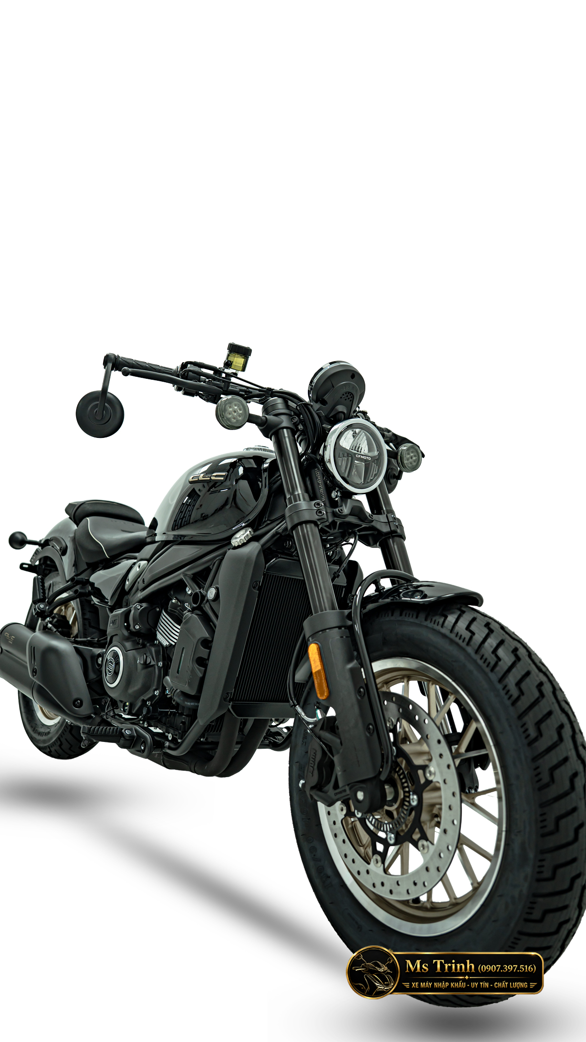 CFMOTO 450CL-C AMT Khánh Hòa Cruiser 449cc số tự động, giá 167 triệu