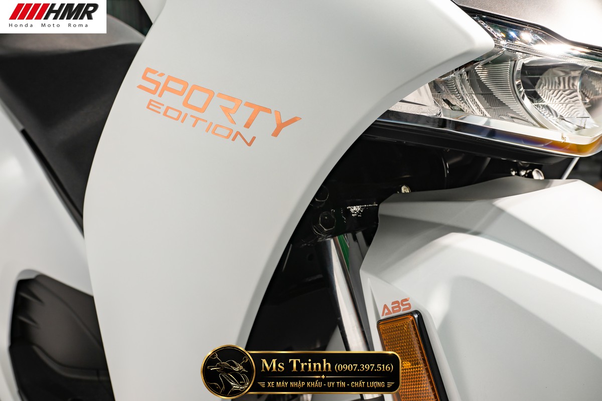 Honda SH350i nhập Ý 2026 tại Khánh Hòa - SH350i Sporty Trắng Nhám, Xám Bóng Đẳng Cấp Chuẩn Ý