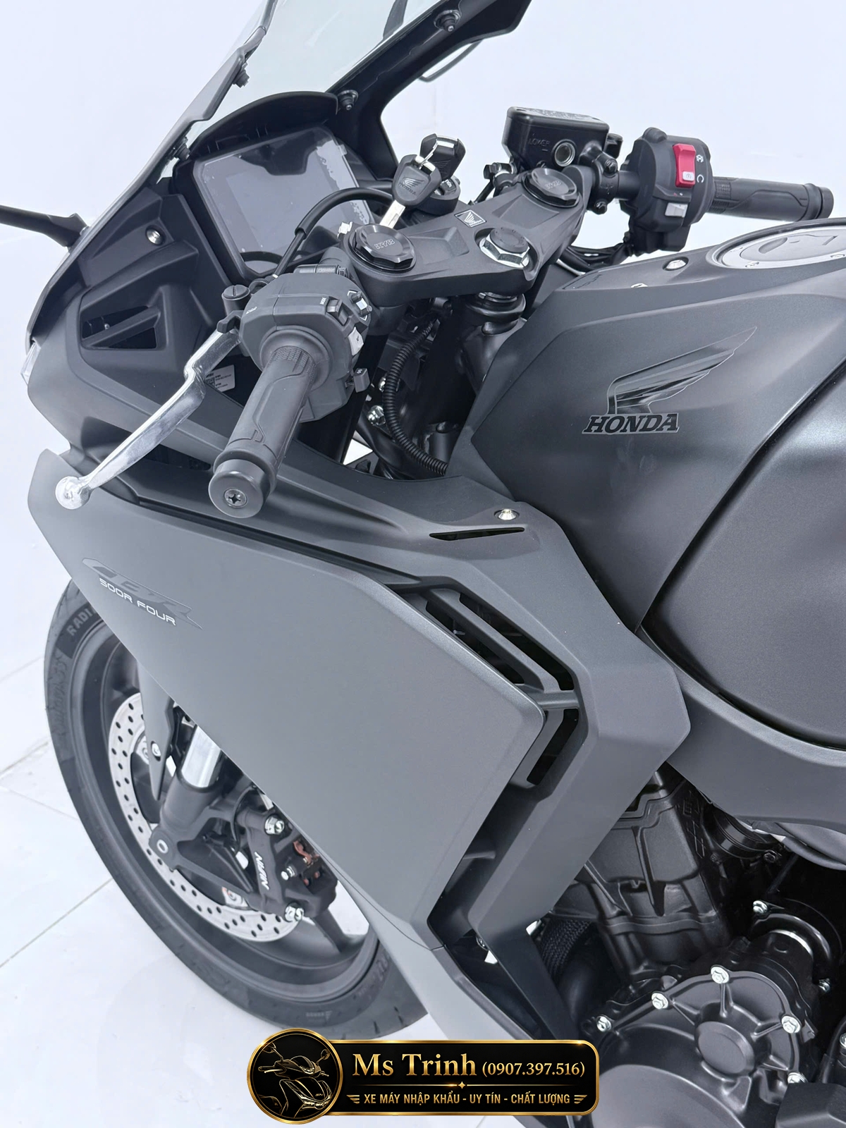 Mua Honda CBR500R FOUR 2026 Tại Khánh Hòa - Động Cơ 4 Xi Lanh, E-Clutch Thế Hệ Mới