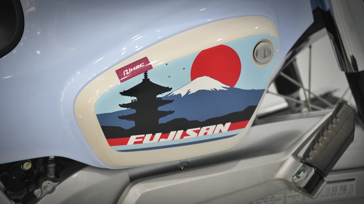 Honda Cub 110 Fujisan bản giới hạn tại Khánh Hòa - Thiết kế đậm chất Nhật Bản