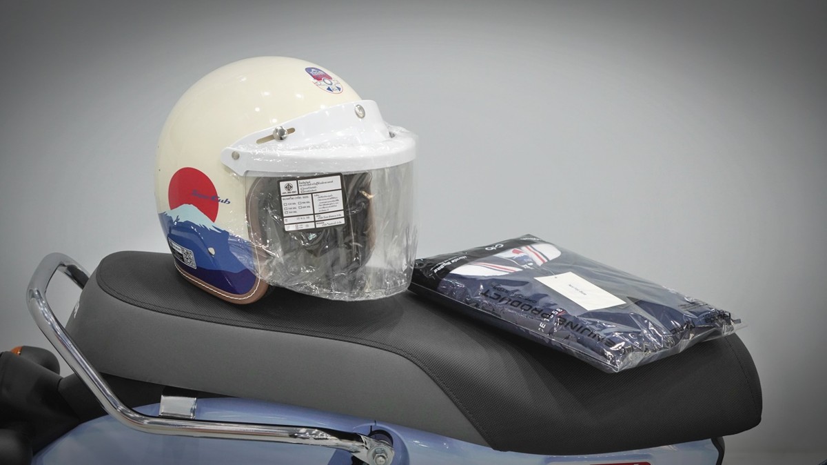 Honda Cub 110 Fujisan bản giới hạn tại Khánh Hòa - Thiết kế đậm chất Nhật Bản