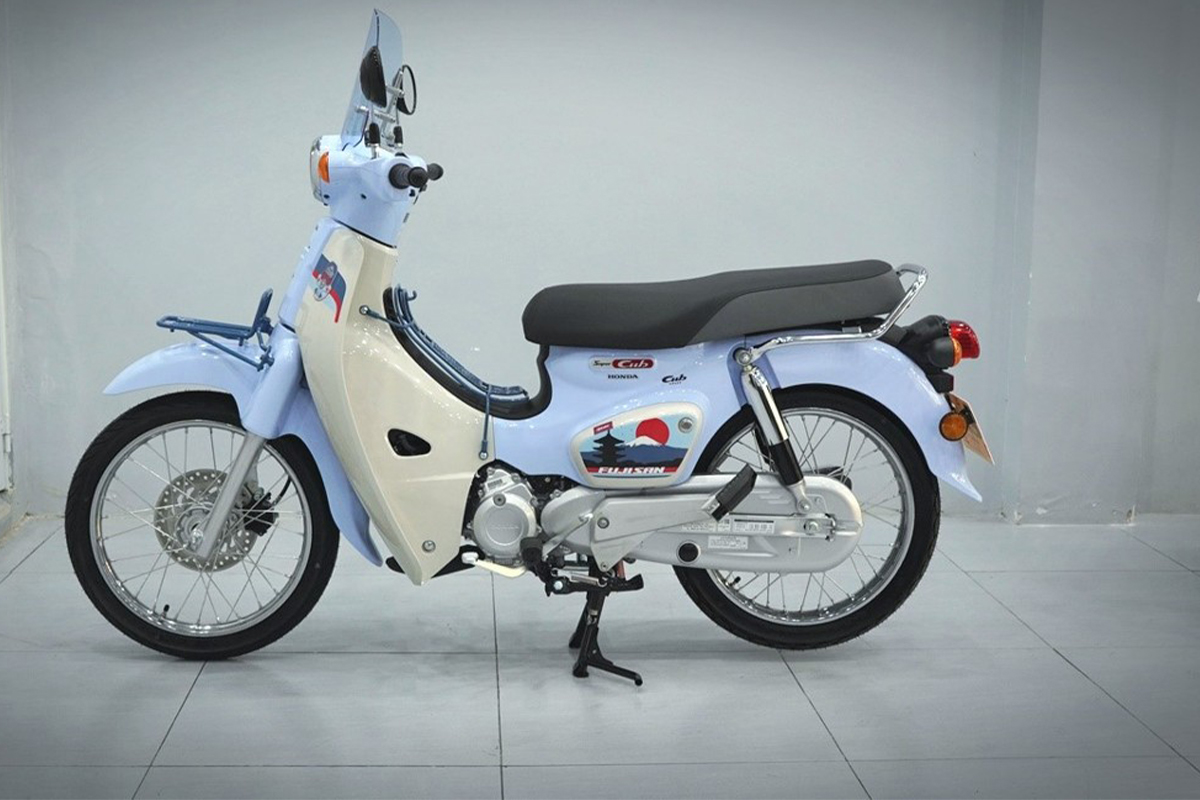 Honda Cub 110 Fujisan bản giới hạn tại Khánh Hòa - Thiết kế đậm chất Nhật Bản
