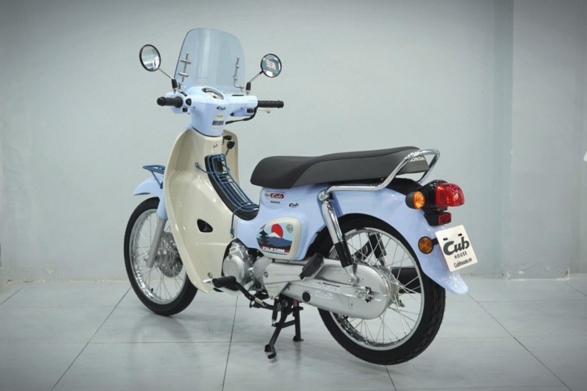 Honda Cub 110 Fujisan bản giới hạn tại Khánh Hòa - Thiết kế đậm chất Nhật Bản
