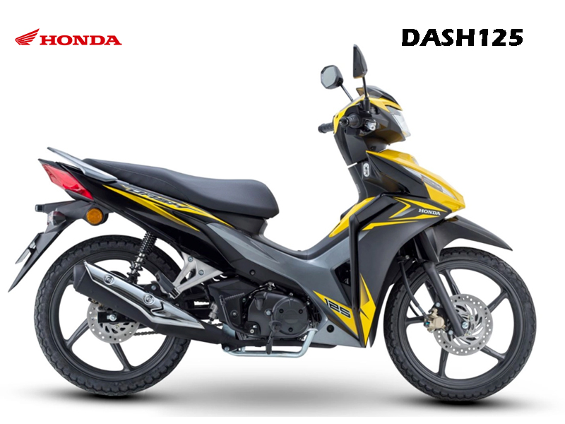 Honda Dash125 2025, 2 thắng dĩa, NK Chính Hãng Malaysia tại Khánh Hòa