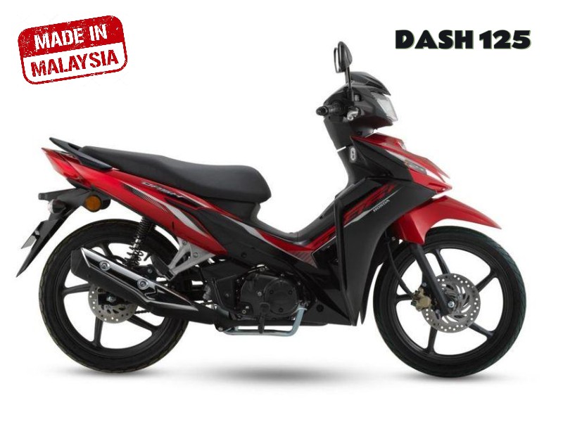 Honda Dash125 2025, 2 thắng dĩa, NK Chính Hãng Malaysia tại Khánh Hòa
