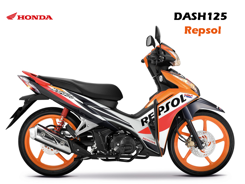Honda Dash125 2025, 2 thắng dĩa, NK Chính Hãng Malaysia tại Khánh Hòa