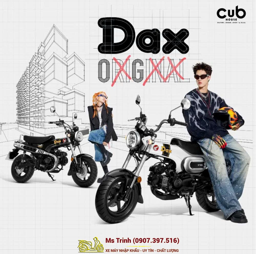 Honda Dax ST125 2026 tại Khánh Hòa - Minibike huyền thoại khung T-Bone đầy cá tính