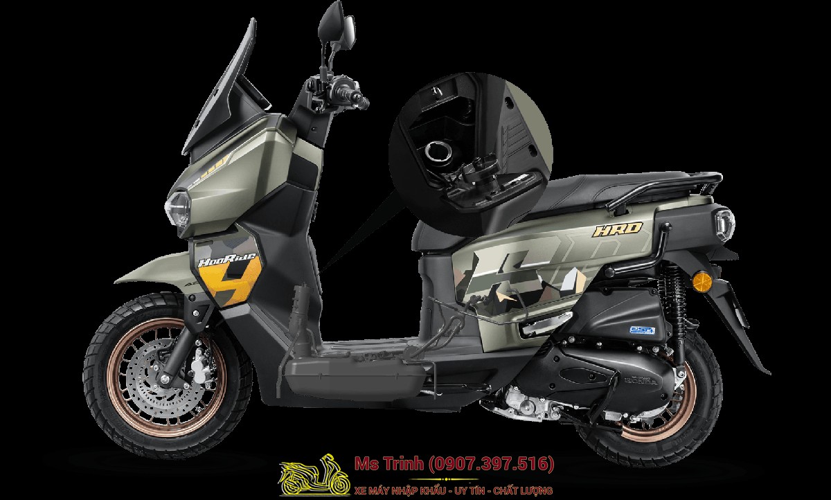 Honda HRD125 2026 - Xe tay ga ADV cá tính, ABS 2 kênh, công nghệ hiện đại tại Khánh Hòa