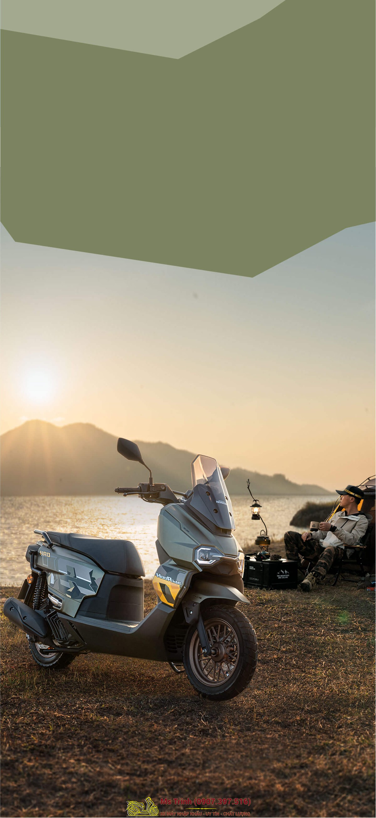 Honda HRD125 2026 - Xe tay ga ADV cá tính, ABS 2 kênh, công nghệ hiện đại tại Khánh Hòa