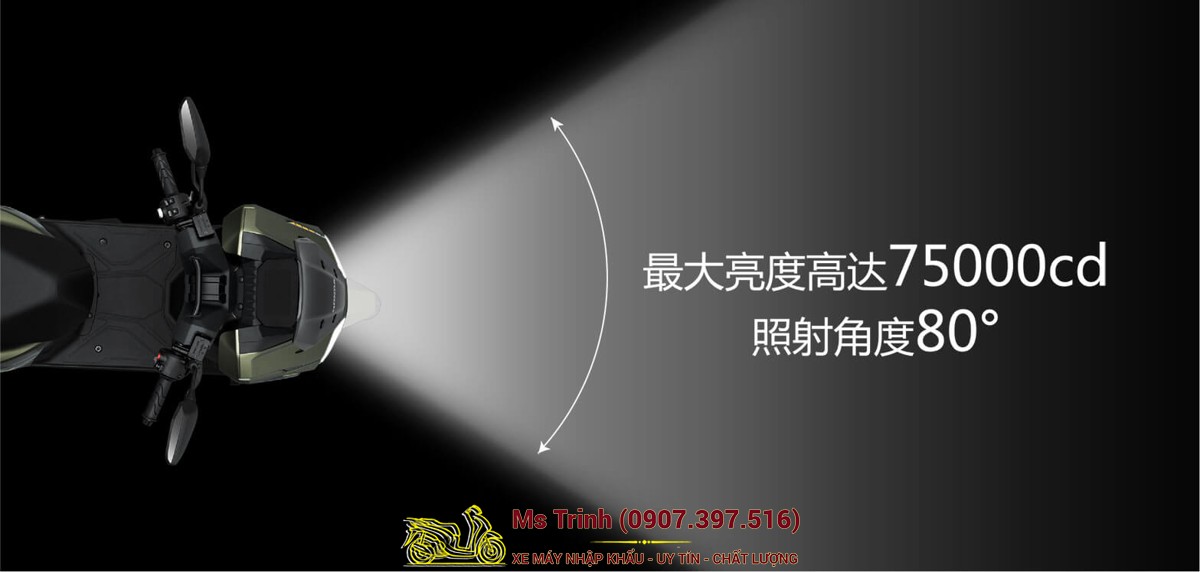 Honda HRD125 2026 - Xe tay ga ADV cá tính, ABS 2 kênh, công nghệ hiện đại tại Khánh Hòa