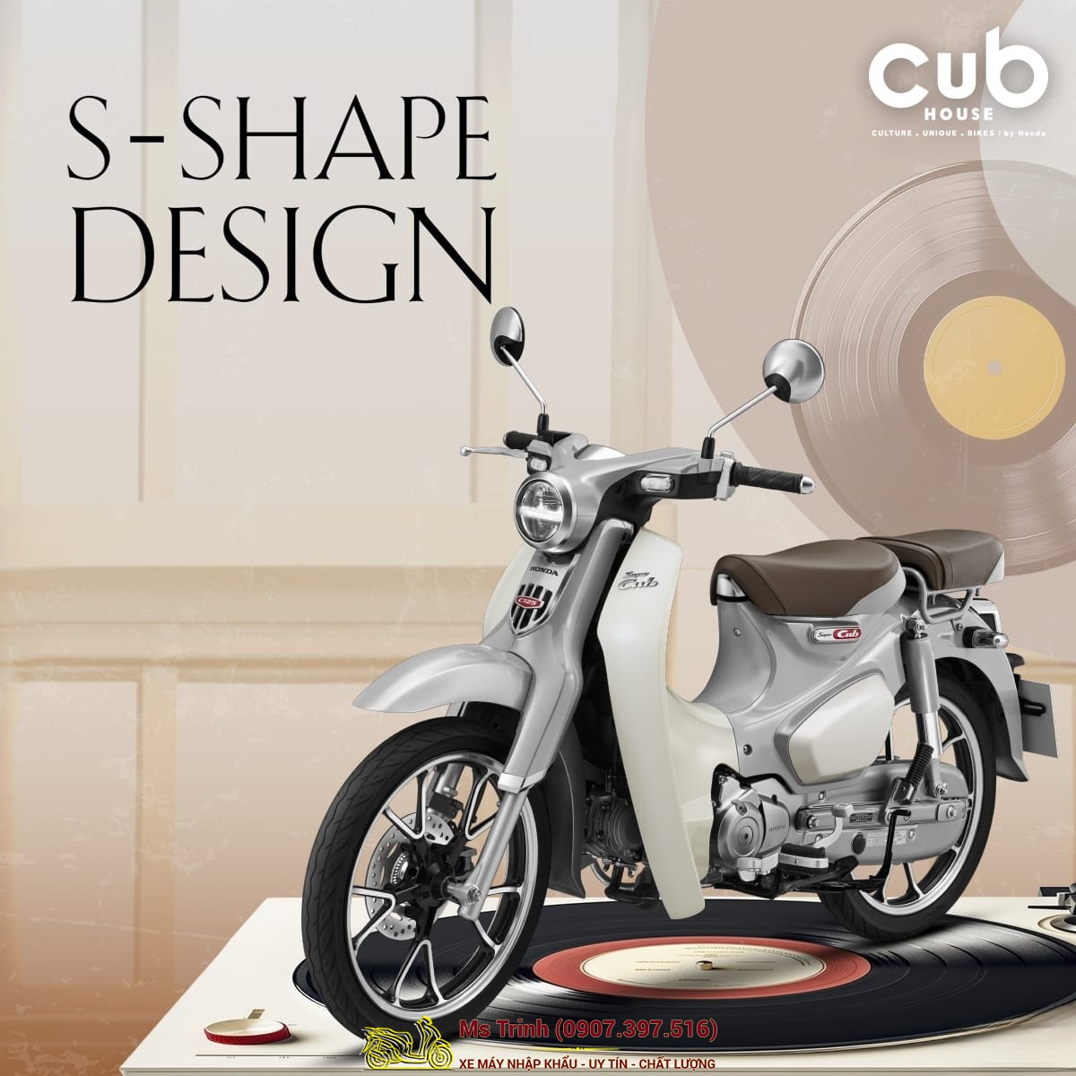 Honda Super Cub C125 nhập Thái ABS 2026 tại Khánh Hòa - Giá Tốt, Có Sẵn Xe