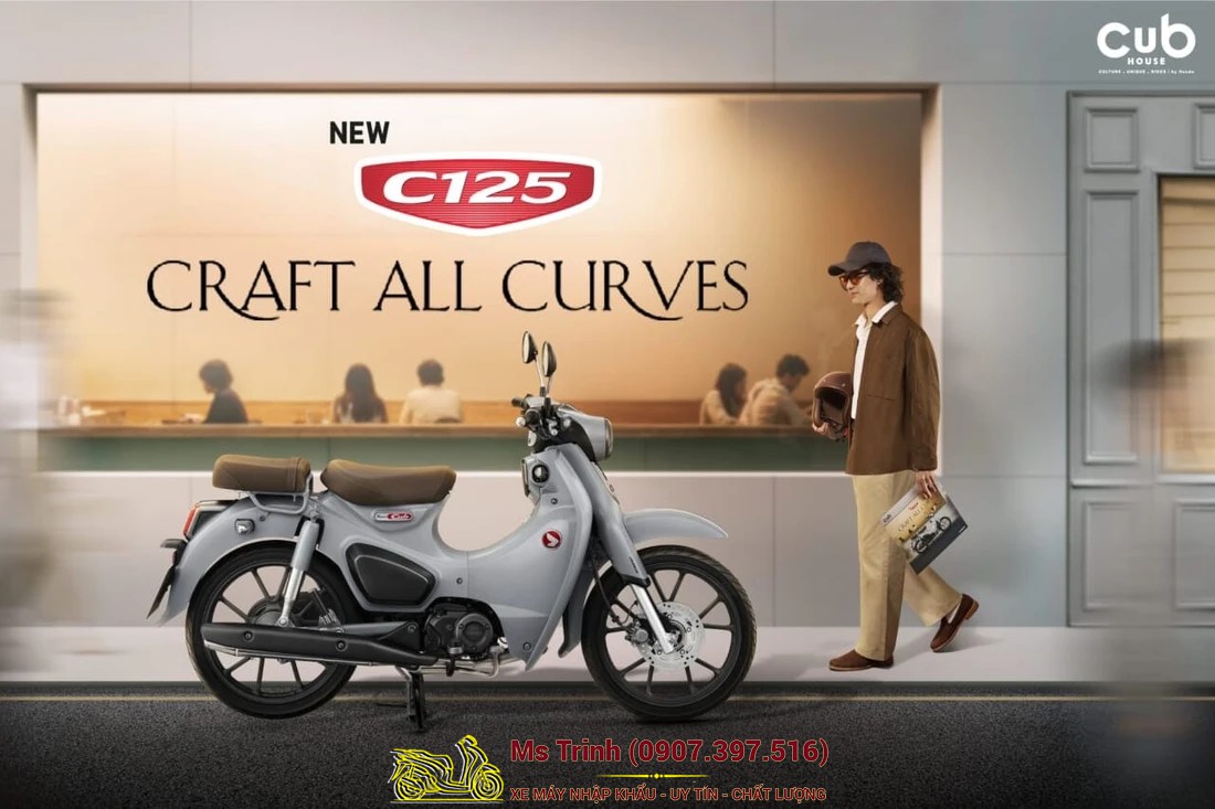 Honda Super Cub C125 nhập Thái ABS 2026 tại Khánh Hòa - Giá Tốt, Có Sẵn Xe