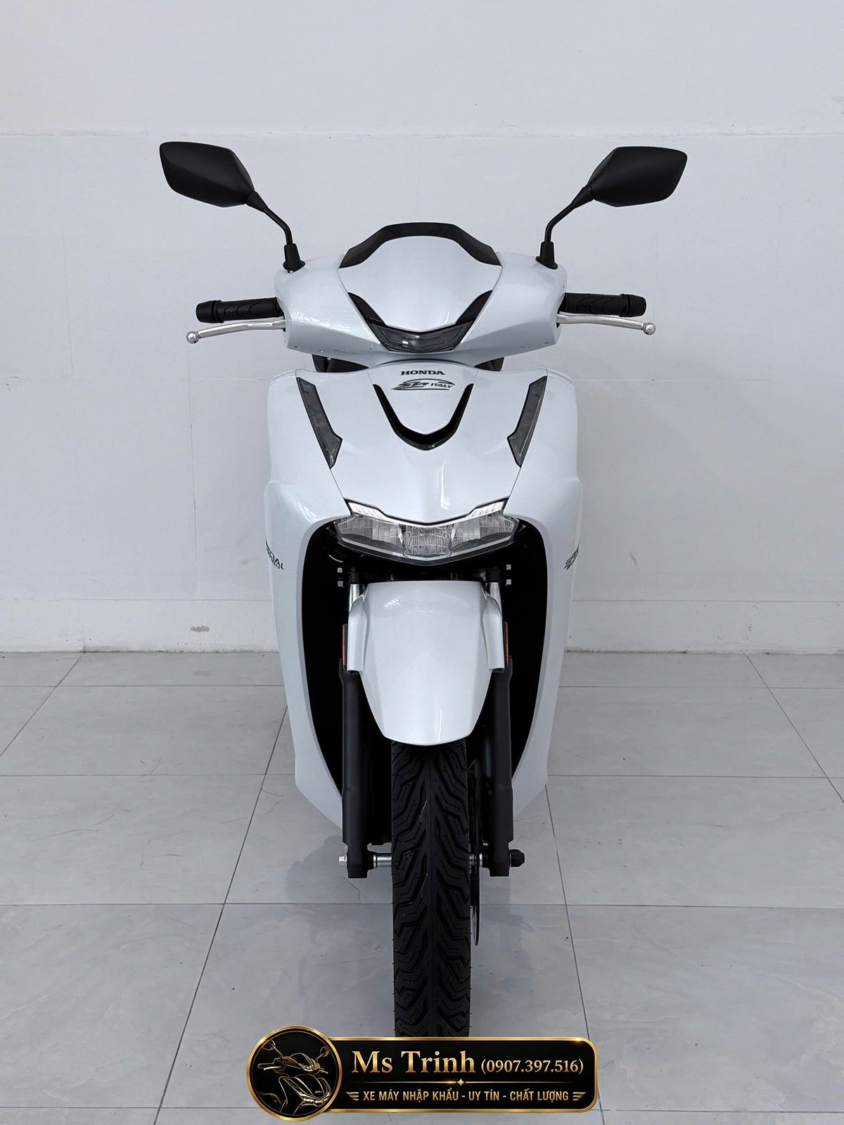 Honda SH150i Special Edition Standard nhập HMR Ý màu trắng tại Khánh Hòa: Giá trị nằm trong từng chi tiết nguyên bản