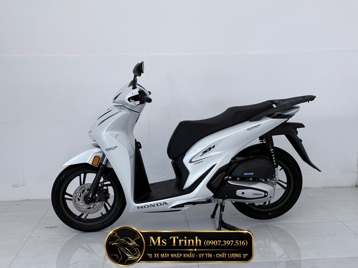 Honda SH150i Special Edition Standard nhập HMR Ý màu trắng tại Khánh Hòa: Giá trị nằm trong từng chi tiết nguyên bản