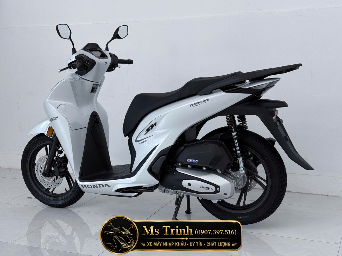 Honda SH150i Special Edition Standard nhập HMR Ý màu trắng tại Khánh Hòa: Giá trị nằm trong từng chi tiết nguyên bản