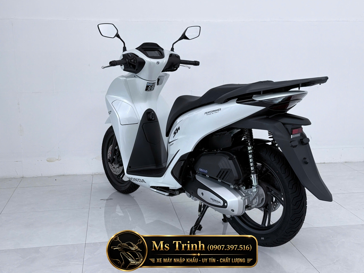 Honda SH150i Special Edition Standard nhập HMR Ý màu trắng tại Khánh Hòa: Giá trị nằm trong từng chi tiết nguyên bản