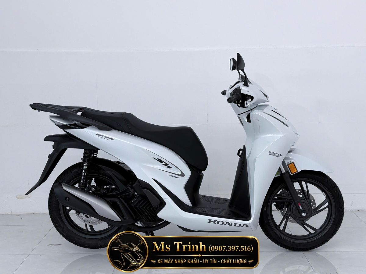 Honda SH150i Special Edition Standard nhập HMR Ý màu trắng tại Khánh Hòa: Giá trị nằm trong từng chi tiết nguyên bản