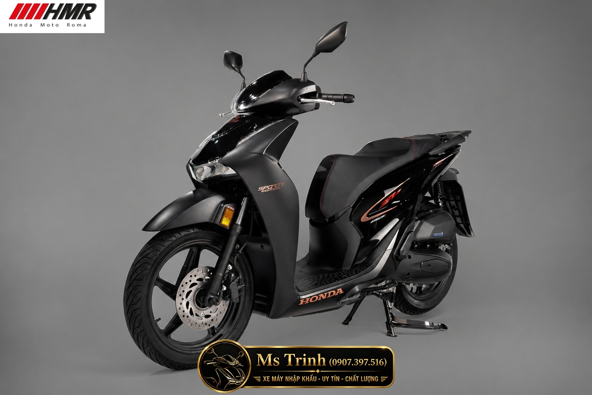 Honda SH150i nhập Ý 2026 Sporty màu đen tại Khánh Hòa - Mẫu SH Ý cao cấp được săn đón nhất hiện nay