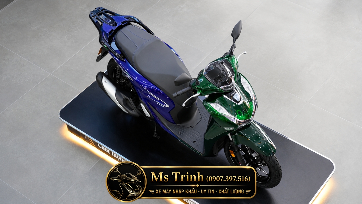 Honda SH150i Vetro Green - Sapphire tại Khánh Hòa: SH Ý Limited 200 xe