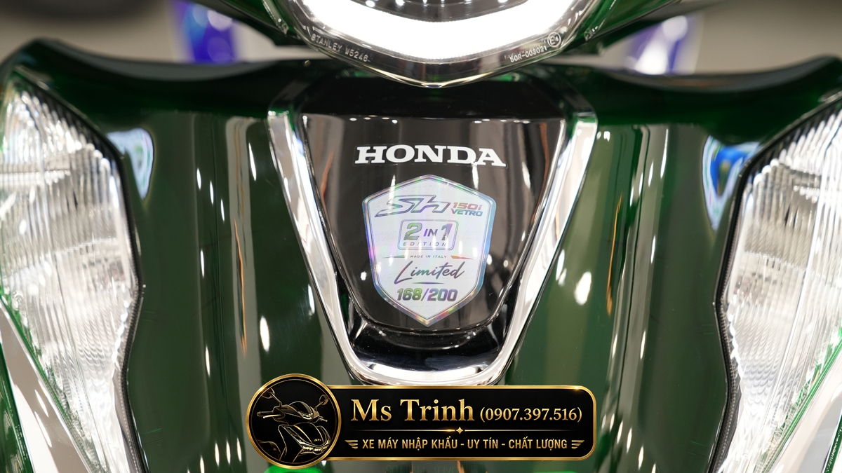 Honda SH150i Vetro Green - Sapphire tại Khánh Hòa: SH Ý Limited 200 xe
