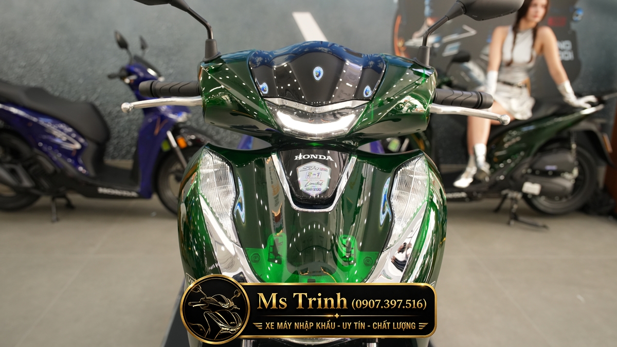 Honda SH150i Vetro Green - Sapphire tại Khánh Hòa: SH Ý Limited 200 xe