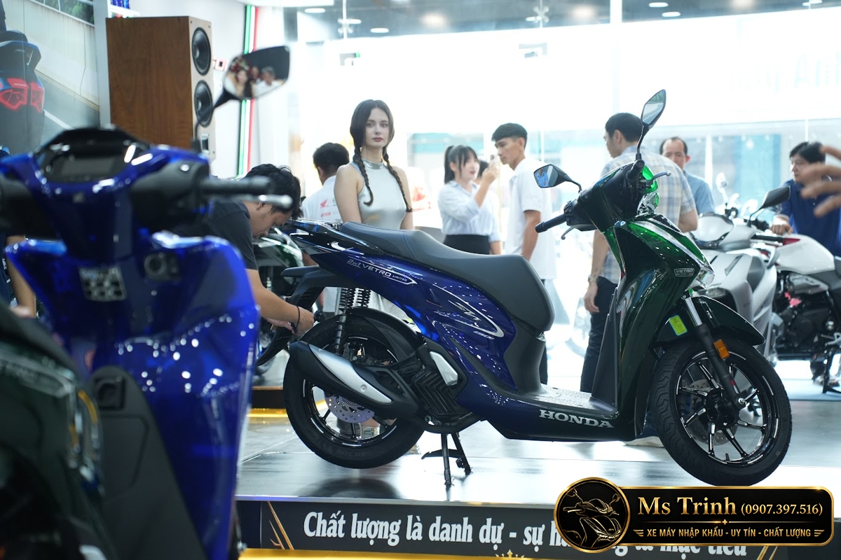 Honda SH150i Vetro Sapphire - Green tại Khánh Hòa: SH Ý 2 trong 1 giới hạn 200 xe