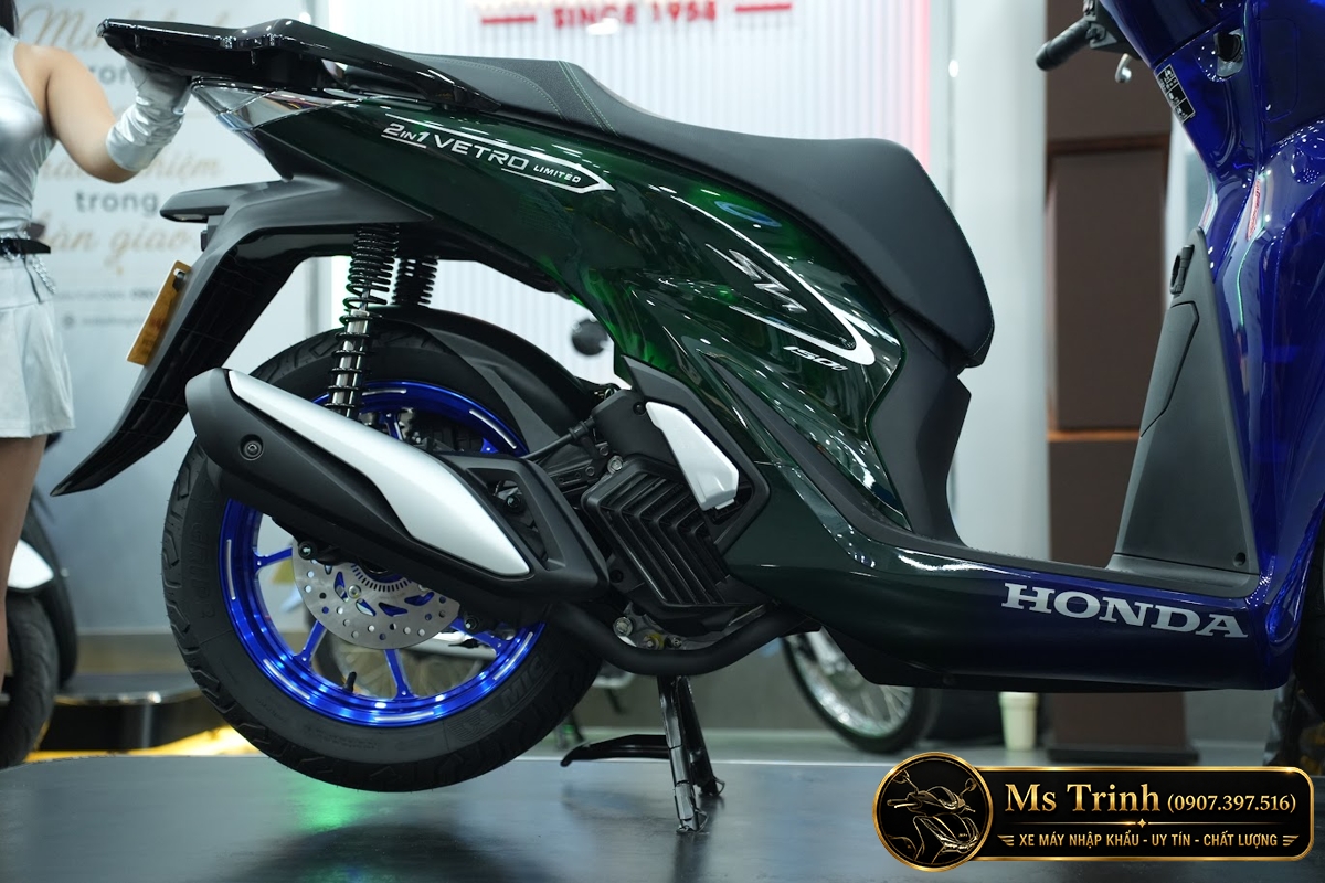 Honda SH150i Vetro Sapphire - Green tại Khánh Hòa: SH Ý 2 trong 1 giới hạn 200 xe
