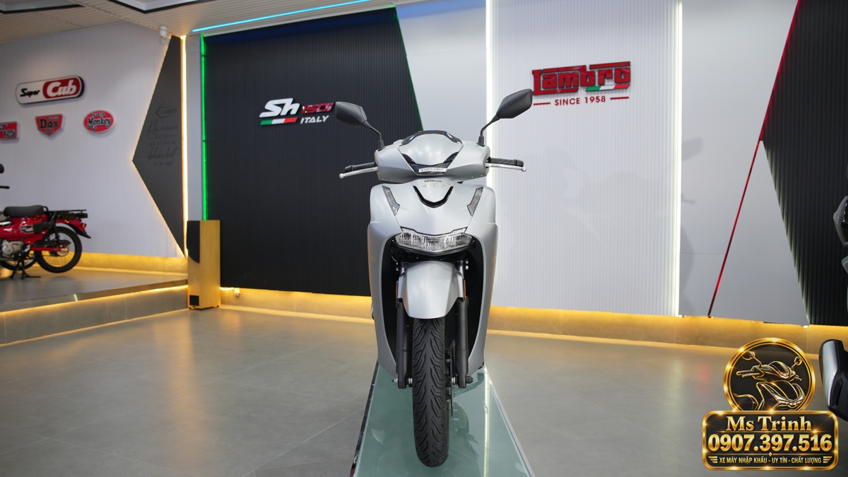 Honda SH150i Ý xám bạc 2027 tại Khánh Hòa - Nhập Ý, tem vàng sang trọng, giá tốt