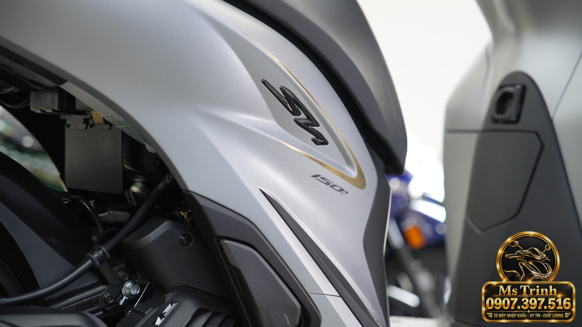 Honda SH150i Ý xám bạc 2027 tại Khánh Hòa - Nhập Ý, tem vàng sang trọng, giá tốt