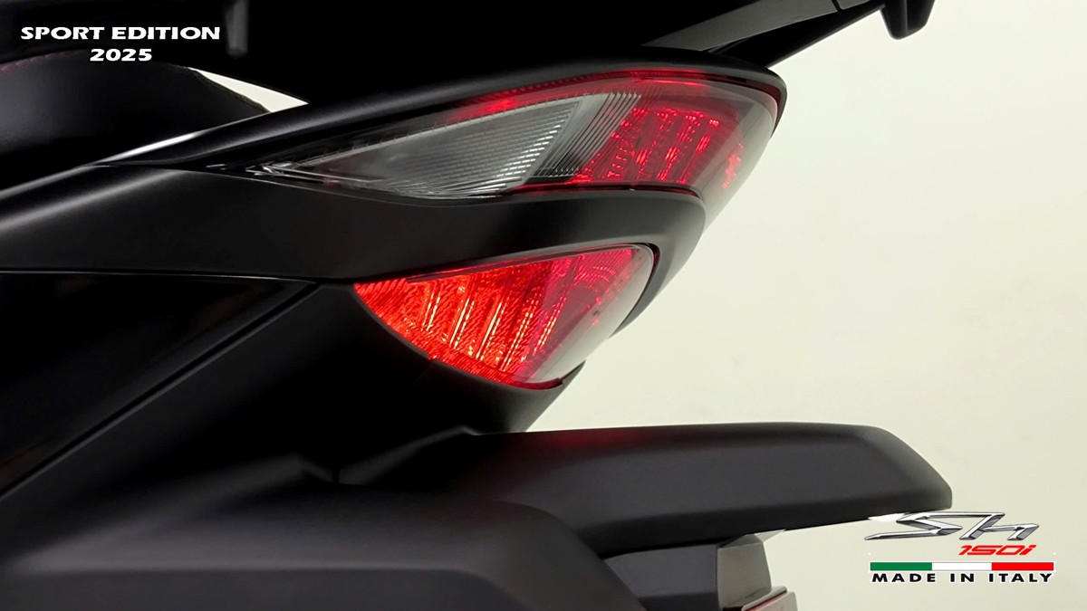 Honda SH150i 2025 Italy Sport Edition Màu Đen, Nhập Chính Hãng, Giá Rẻ tại Khánh Hòa