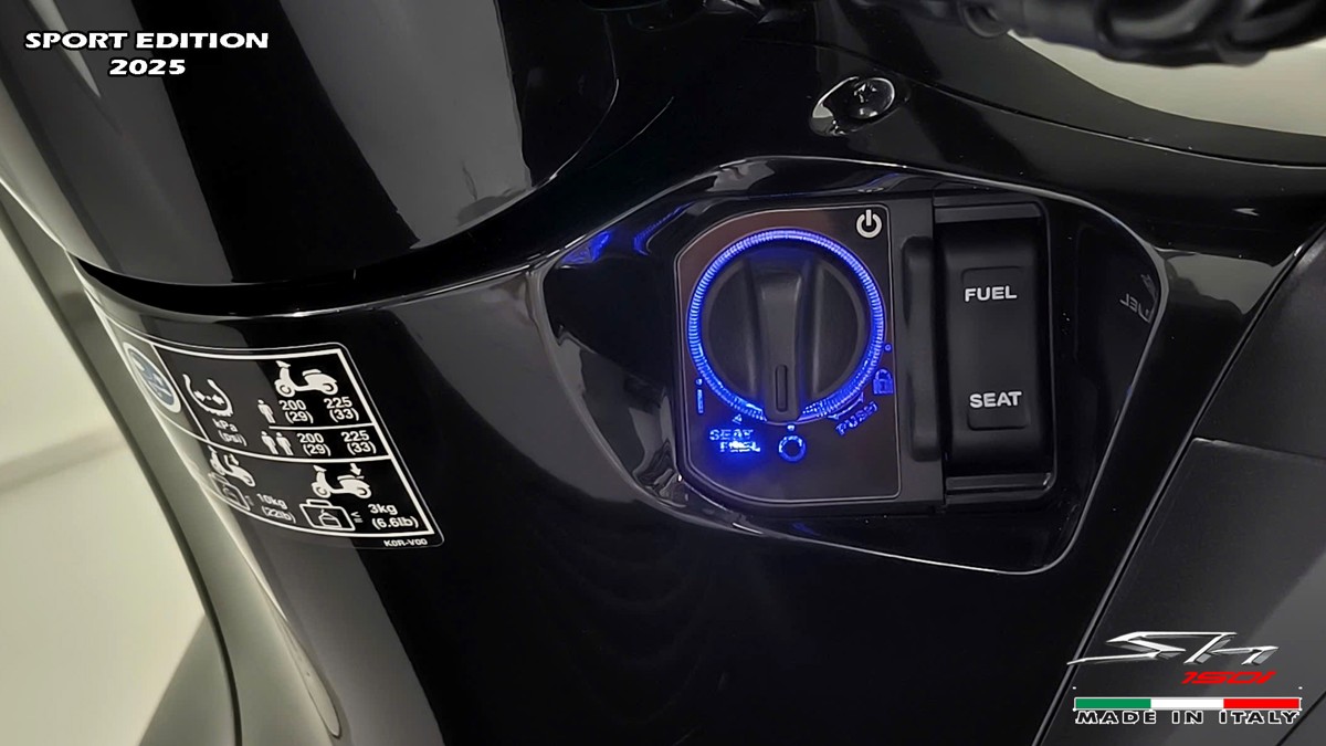 Honda SH150i 2025 Italy Sport Edition Màu Đen, Nhập Chính Hãng, Giá Rẻ tại Khánh Hòa