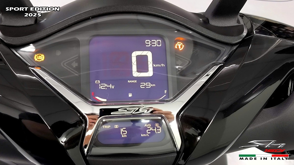 Honda SH150i 2025 Italy Sport Edition Màu Đen, Nhập Chính Hãng, Giá Rẻ tại Khánh Hòa