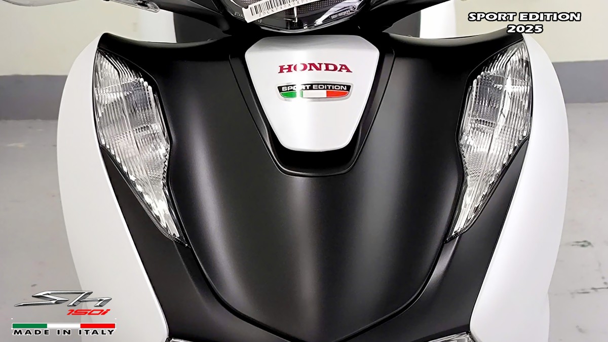 Honda SH150i Sport Edition 2025 Trắng, Made In Italy, Nhập Chính Hãng tại Khánh Hòa