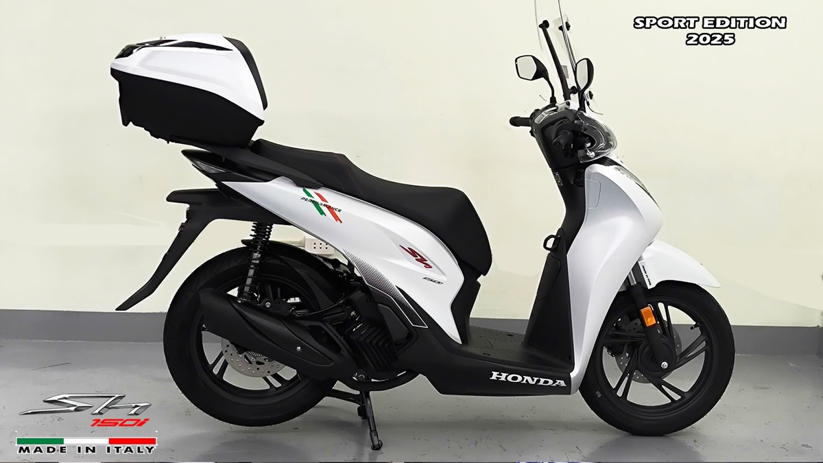 Honda SH150i Sport Edition 2025 Trắng, Made In Italy, Nhập Chính Hãng tại Khánh Hòa