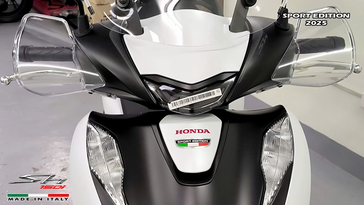 Honda SH150i Sport Edition 2025 Trắng, Made In Italy, Nhập Chính Hãng tại Khánh Hòa