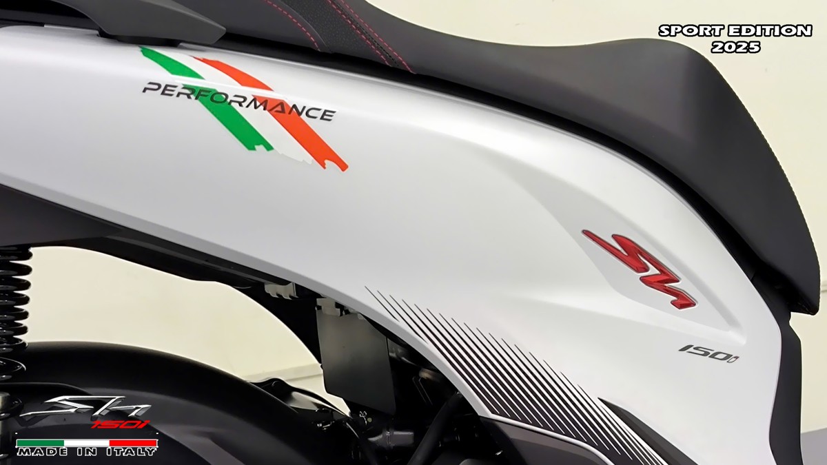 Honda SH150i Sport Edition 2025 Trắng, Made In Italy, Nhập Chính Hãng tại Khánh Hòa