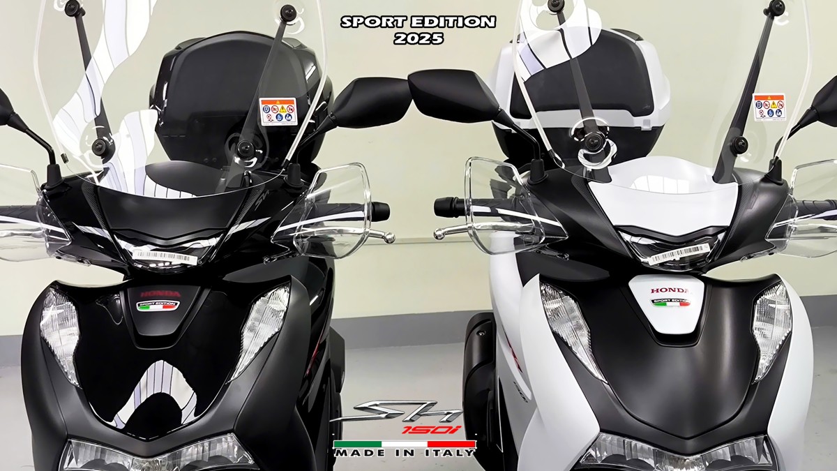 Honda SH150i Sport Edition 2025 Trắng, Made In Italy, Nhập Chính Hãng tại Khánh Hòa