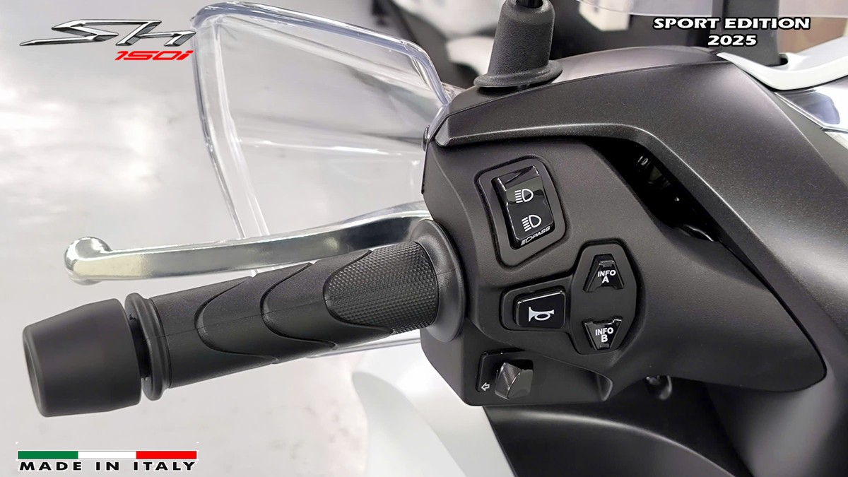 Honda SH150i Sport Edition 2025 Trắng, Made In Italy, Nhập Chính Hãng tại Khánh Hòa