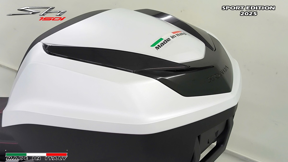 Honda SH150i Sport Edition 2025 Trắng, Made In Italy, Nhập Chính Hãng tại Khánh Hòa