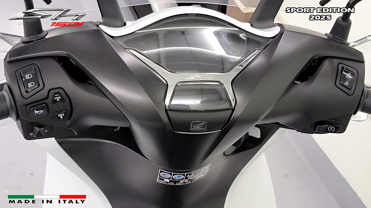 Honda SH150i Sport Edition 2025 Trắng, Made In Italy, Nhập Chính Hãng tại Khánh Hòa