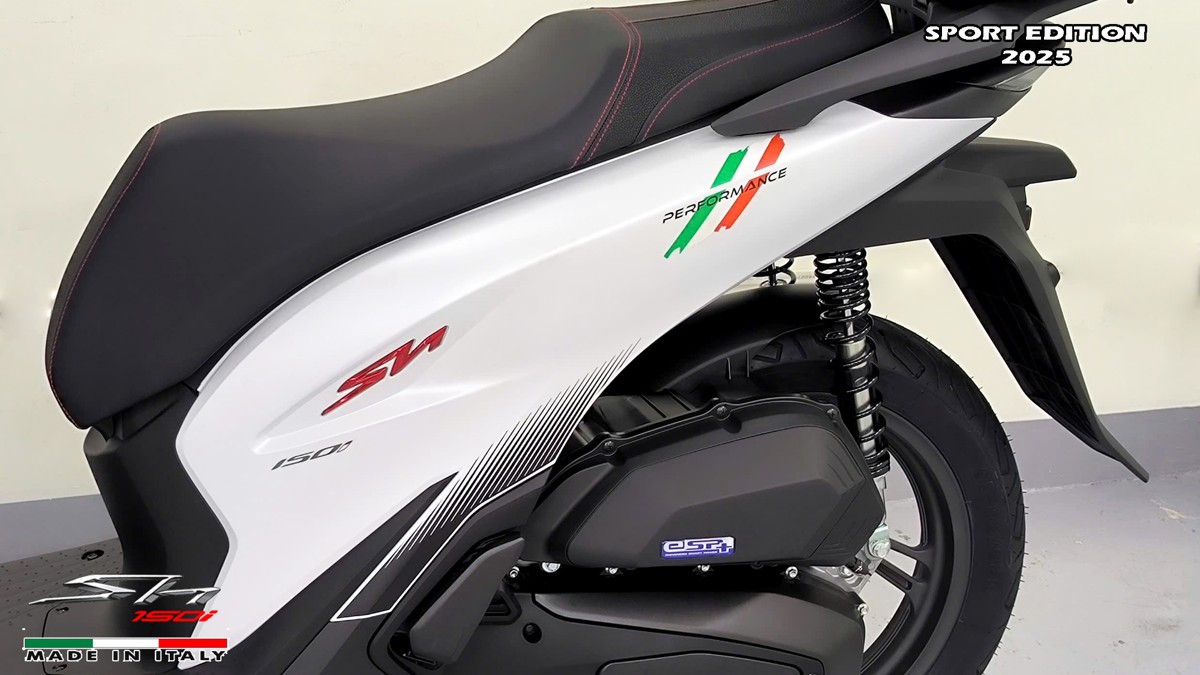 Honda SH150i Sport Edition 2025 Trắng, Made In Italy, Nhập Chính Hãng tại Khánh Hòa