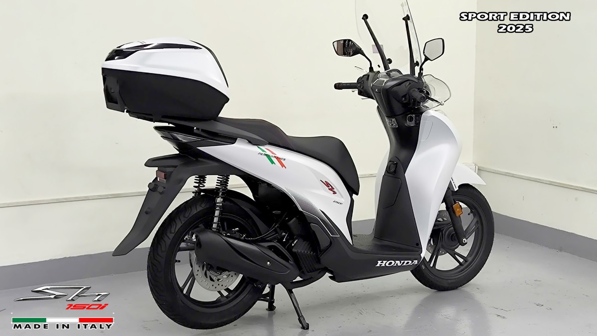 Honda SH150i Sport Edition 2025 Trắng, Made In Italy, Nhập Chính Hãng tại Khánh Hòa