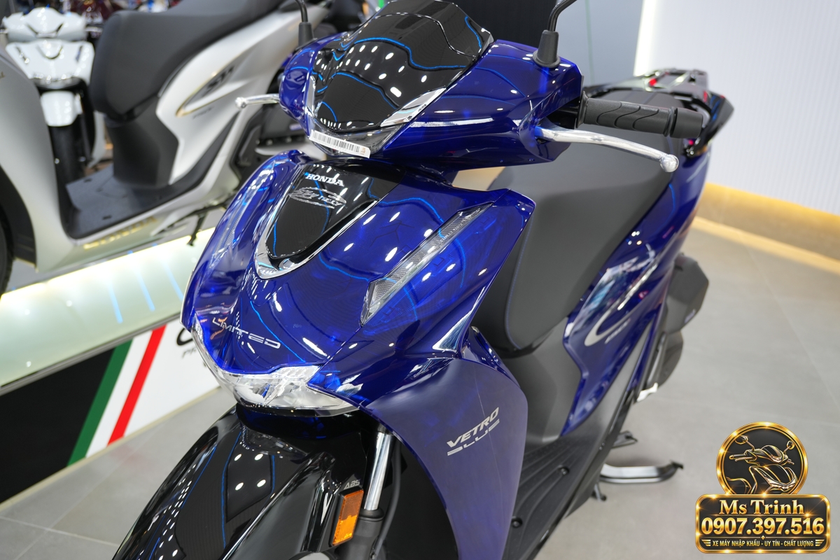 Honda SH150 Vetro Blue 2027 tại Khánh Hòa - Xanh Sapphire trong suốt, nhập Ý sang trọng
