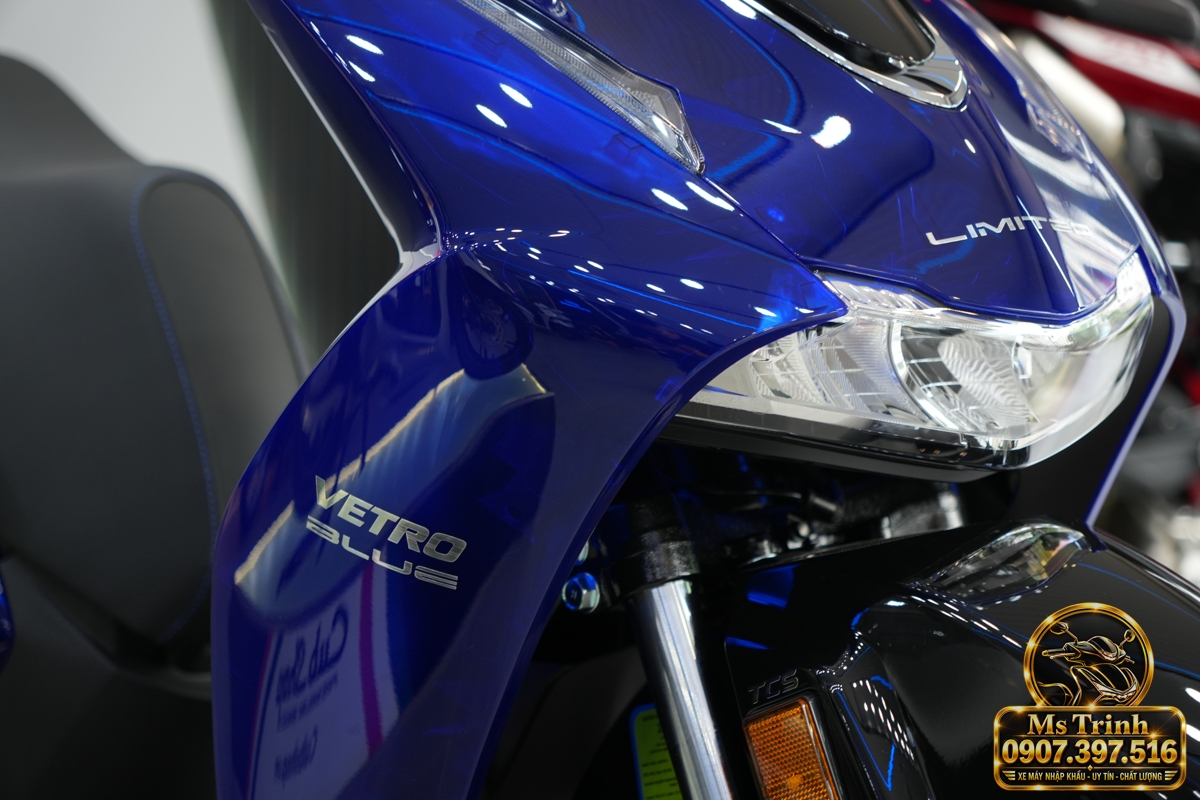 Honda SH150 Vetro Blue 2027 tại Khánh Hòa - Xanh Sapphire trong suốt, nhập Ý sang trọng