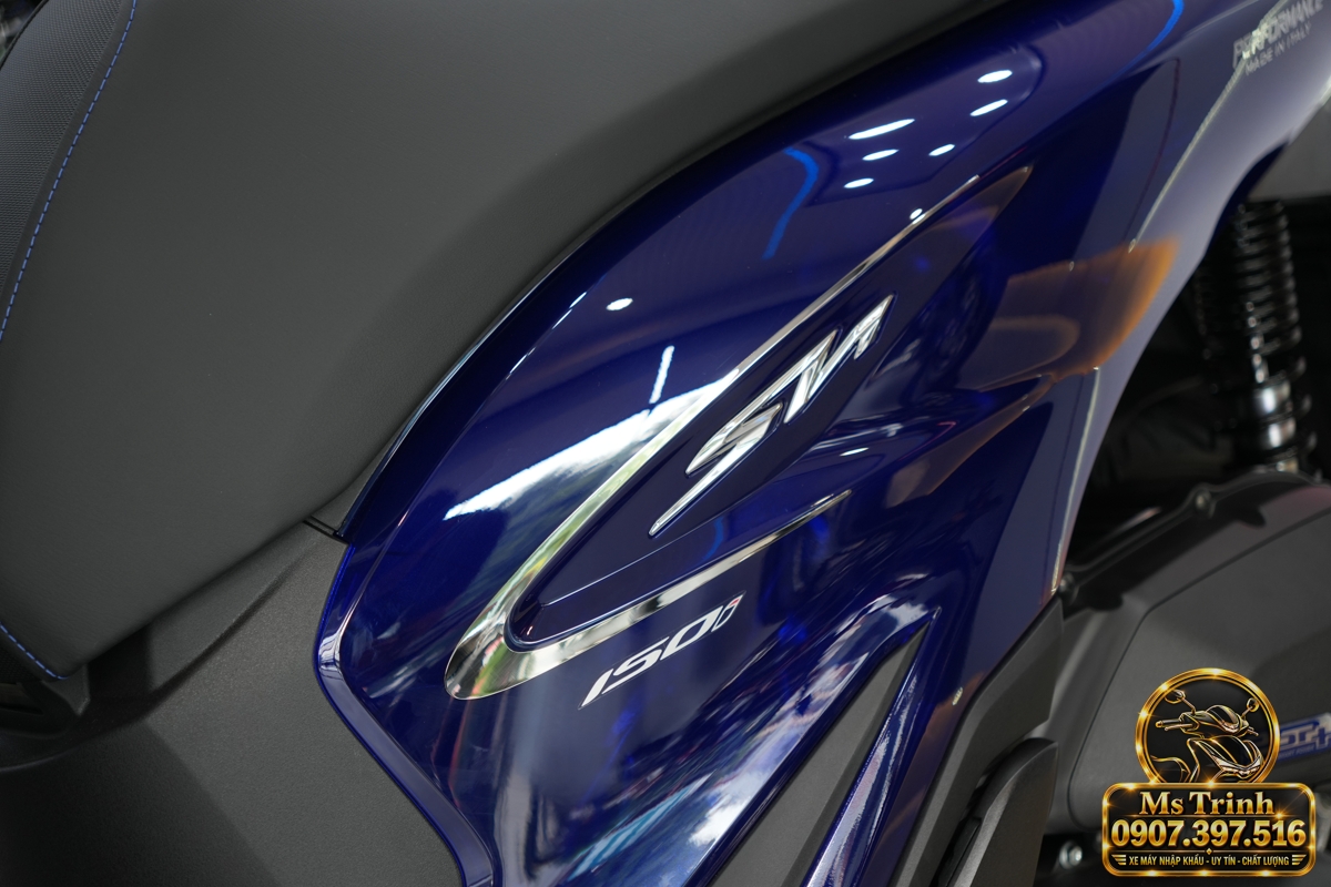 Honda SH150 Vetro Blue 2027 tại Khánh Hòa - Xanh Sapphire trong suốt, nhập Ý sang trọng